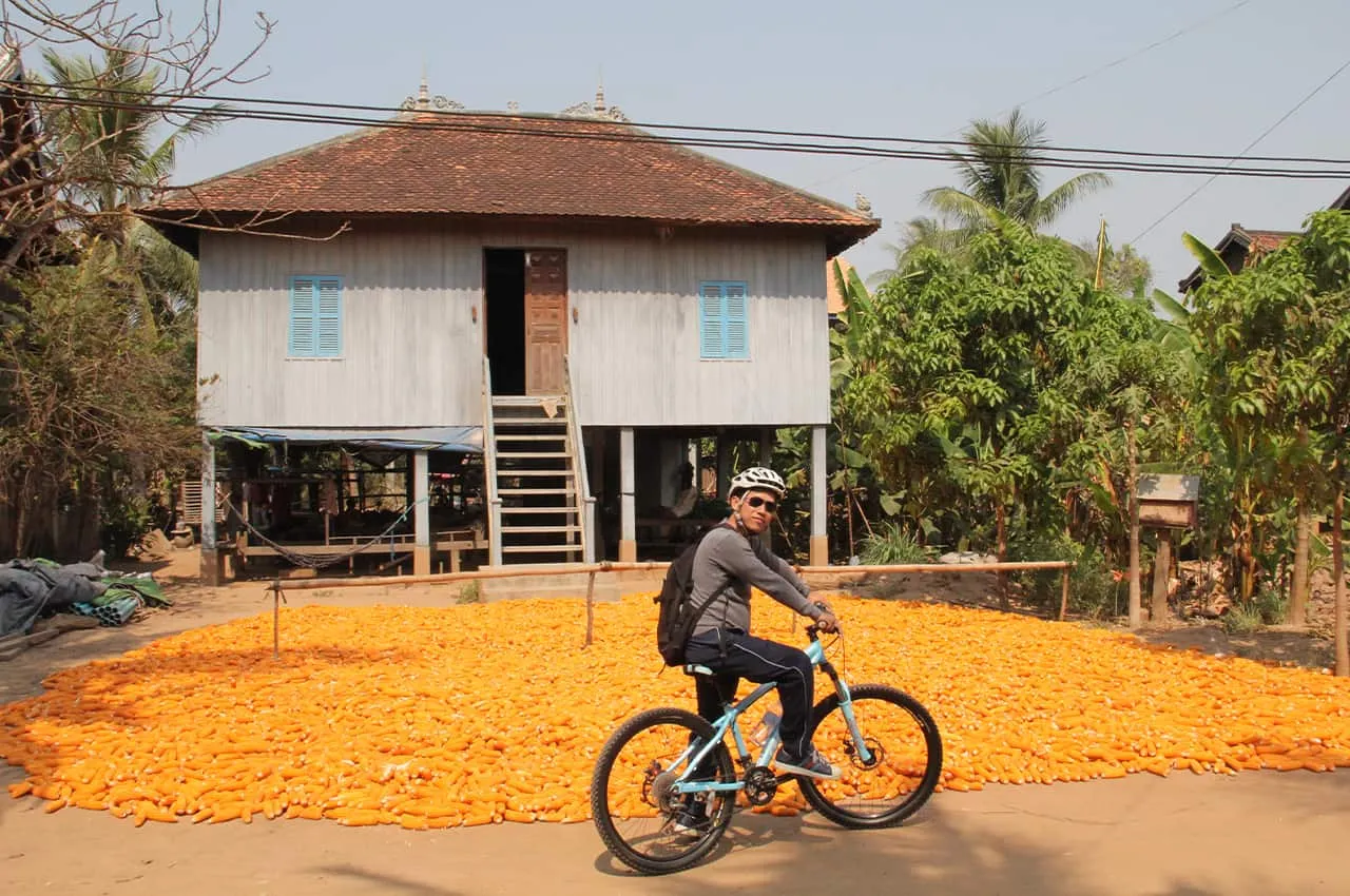 Discovery Cambodia By Bike Tour 14 Days